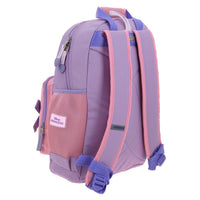 MOCHILA PRIMARIA RAPUNZEL MORADA/ROSA