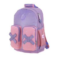 MOCHILA PRIMARIA RAPUNZEL MORADA/ROSA