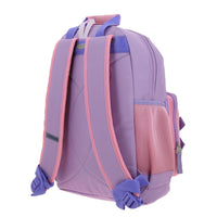 MOCHILA PRIMARIA RAPUNZEL MORADA/ROSA