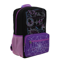 MOCHILA PRIMARIA GHOST-SPIDER NEGRO CON MORADO
