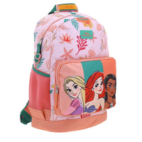 MOCHILA PRIMARIA PRINCESAS DISNEY COLOR SALMON
