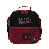 LONCHERA MILES MORALES PINES NEGRA/ROJO
