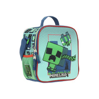 LONCHERA MINECRAFT VERDE 3D
