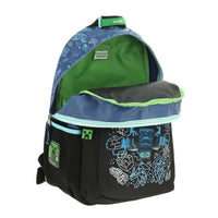 MOCHILA MINECRAFT AZUL
