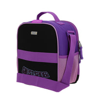 LONCHERA GHOST-SPIDER NEGRO CON MORADO
