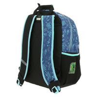 MOCHILA MINECRAFT AZUL

