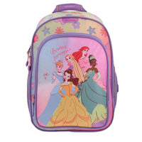 MOCHILA PRIMARIA PRINCESAS COLOR LILA

