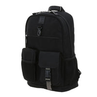MOCHILA JUVENIL 1818 CON BOLSILLOS ALFRENTE COLOR NEGRO

