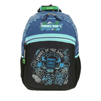 MOCHILA MINECRAFT AZUL
