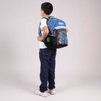 MOCHILA MINECRAFT AZUL
