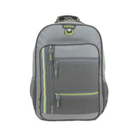 MOCHILA PRIMARIA CH GRIS CIERRE NEON
