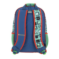 MOCHILA MINECRAFT AZUL/VERDE
