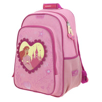 MOCHILA PRIMARIA PRINCES ARIEL ROSA
