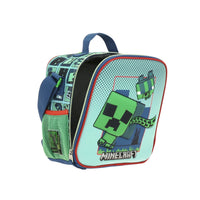 LONCHERA MINECRAFT VERDE 3D
