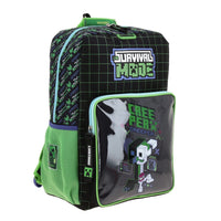 MOCHILA MINECRAFT NEGRO
