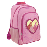 MOCHILA PRIMARIA PRINCES ARIEL ROSA
