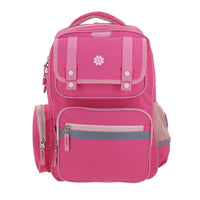 MOCHILA PRIMARIA HAPPY GIRL FUCSIA/ROSA
