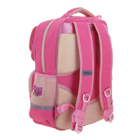 MOCHILA PRIMARIA HAPPY GIRL FUCSIA/ROSA
