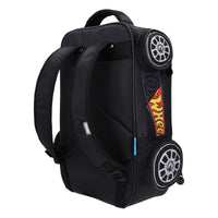 MOCHILA HOT WHEELS CARRO DE CARRERAS NEGRO
