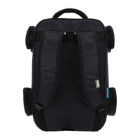 MOCHILA HOT WHEELS CARRO DE CARRERAS NEGRO
