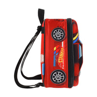 LONCHERA HOT WHEELS CARRO DE CARRERAS ROJO
