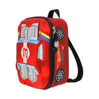 LONCHERA HOT WHEELS CARRO DE CARRERAS ROJO
