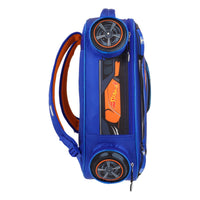 MOCHILA PRIMARIA HOT WHEELS F1 AZUL
