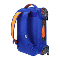 MOCHILA PRIMARIA HOT WHEELS F1 AZUL

