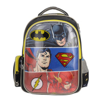MOCHILA PRIMARIA LIGA DE LA JUSTICIA 3D TRANSPARENTE
