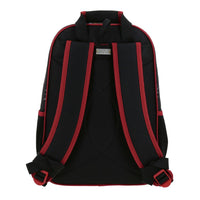 MOCHILA KINDER MILES MORALES NEGRA CON ARAÑA ROJA
