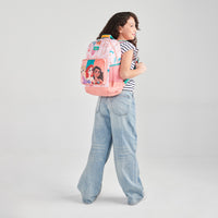 MOCHILA RIMARIA PRINCESAS DISNEY COLOR SALMON
