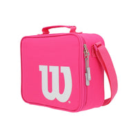 LONCHERA WILSON ROSA LETRA BRANCA
