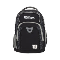 MOCHILA JUVENIL WILSON NEGRA CON GRIS

