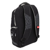 MOCHILA JUVENIL WILSON NEGRA CON GRIS
