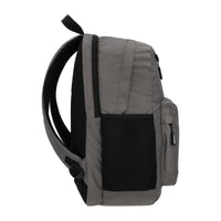 MOCHILA JUVENIL WILSON GRIS LETRA NEGRA
