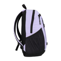 MOCHILA JUVENIL WILSON MORADA LETRAS ROSA
