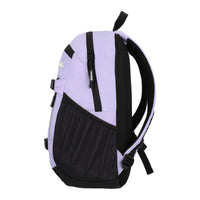 MOCHILA JUVENIL WILSON MORADA LETRAS ROSA
