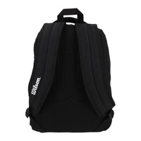 MOCHILA JUVENIL WILSON NEGRA SUBLIMADA LETRAS NEGRA
