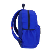 MOCHILA JUVENIL AZUL REY LETRAS AQUA
