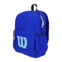MOCHILA JUVENIL AZUL REY LETRAS AQUA
