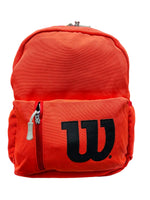 MOCHILA JUVENIL WILSON COLOR SALMON LETRAS NEGRAS

